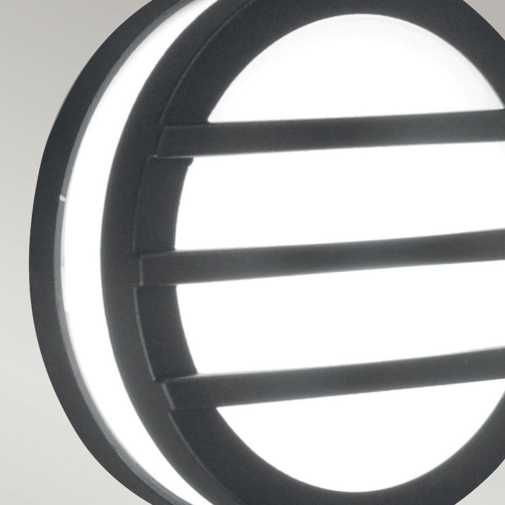 Applique esterna Elstead Ano IP54 GX53 LED 5,7W grafite