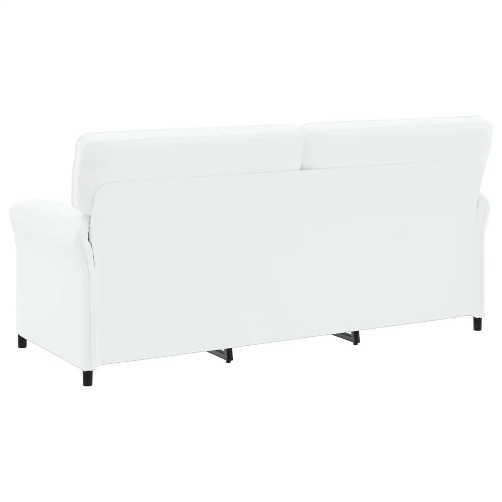 Set di divani 2 pz Bianco Tessuto 3424882