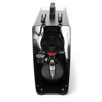 Compressore per aerografo AF189A, monocilindro con serbatoio aria e pressione max di 6 bar