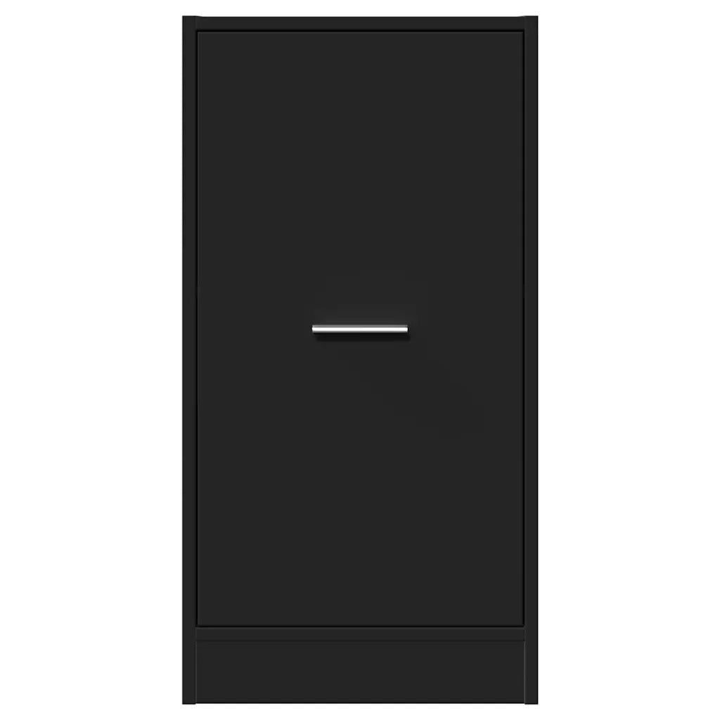 Armadietto da Farmacia Nero 40x41x77,5 cm in Truciolato
