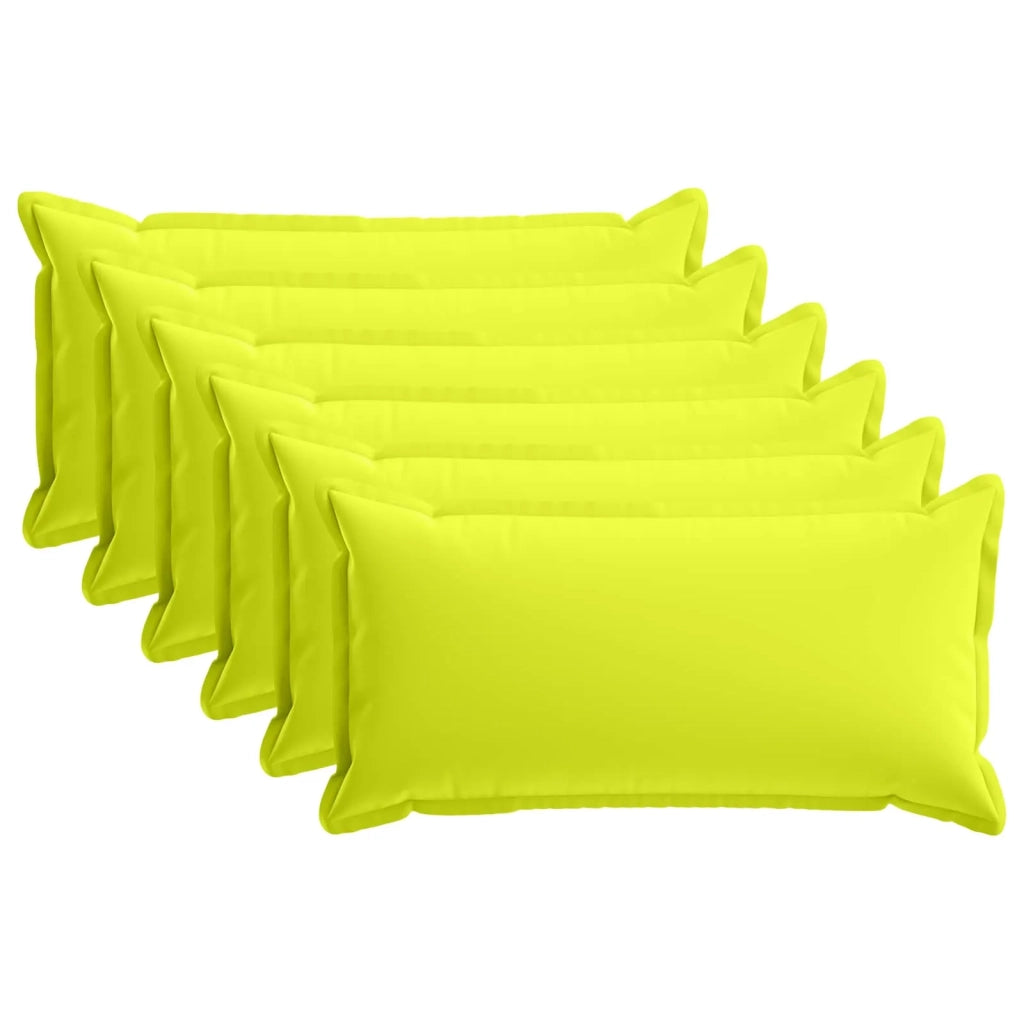 Federa 6 pcs HOUTEN Verde brillante. 40 x 70 cm Poliestere 917889