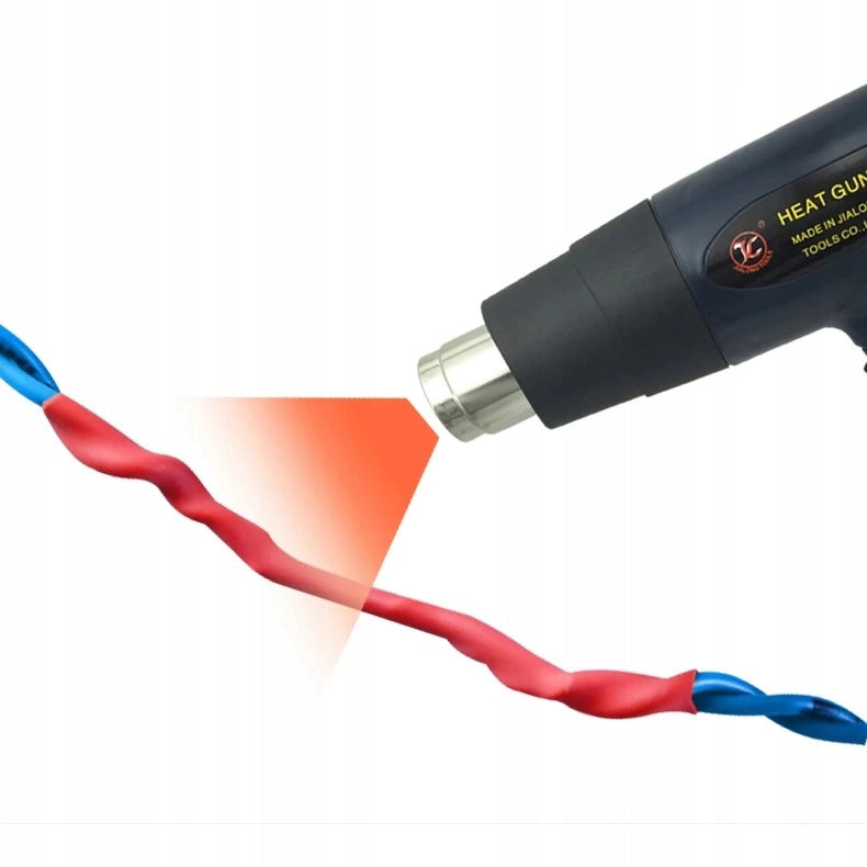 Tubo Termorestringente Nero 18mm 1m – Flessibile e Autoestinguente | Riduzione 2:1, Resistente UV, Impermeabile