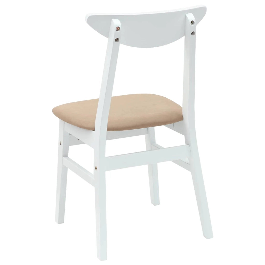 Sedie da pranzo 2 pcs Bianco 42 x 47.5 x 81 cm