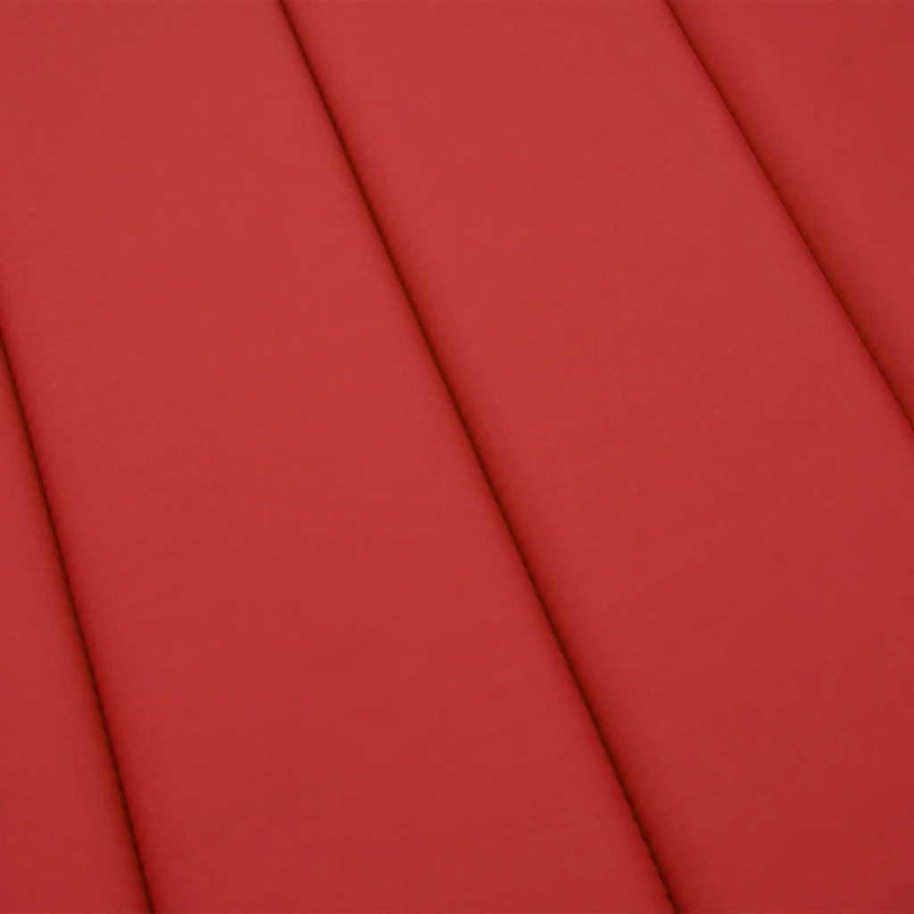 Cuscino per Lettino Rosso 180x60x4 cm in Tessuto Oxford 361858