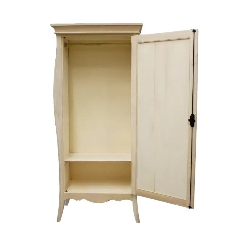 armadio classico 1 porta legno grezzo 93x64x213 (3083) - Mobili 2G