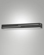 Lampada da Parete Banny LED Integrato 24W 2260 lm 3000K Antracite - Design Moderno in Metallo e Metacrilato per Illuminazione Interni
