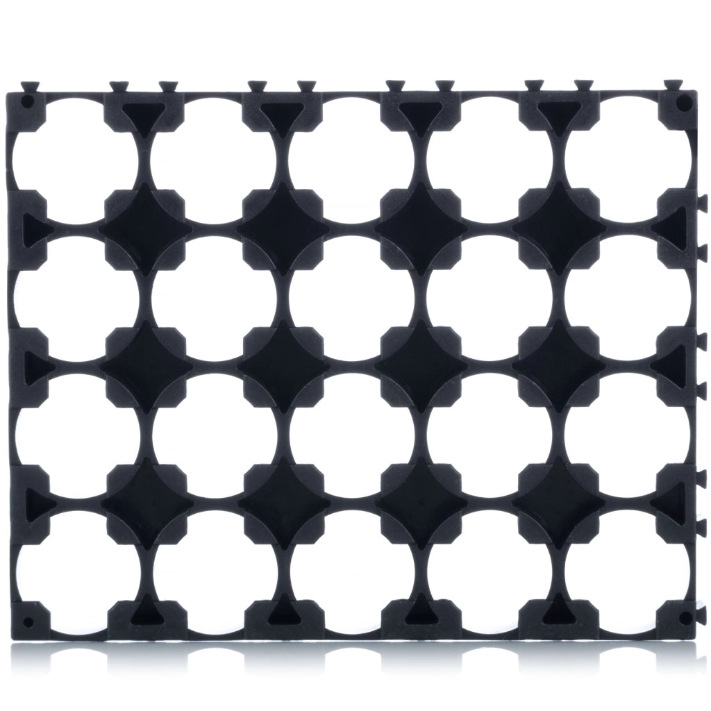 Custodia per Pacchi 4x5 per 20 Celle 18650 – Materiale Plastico | Configurazione Flessibile