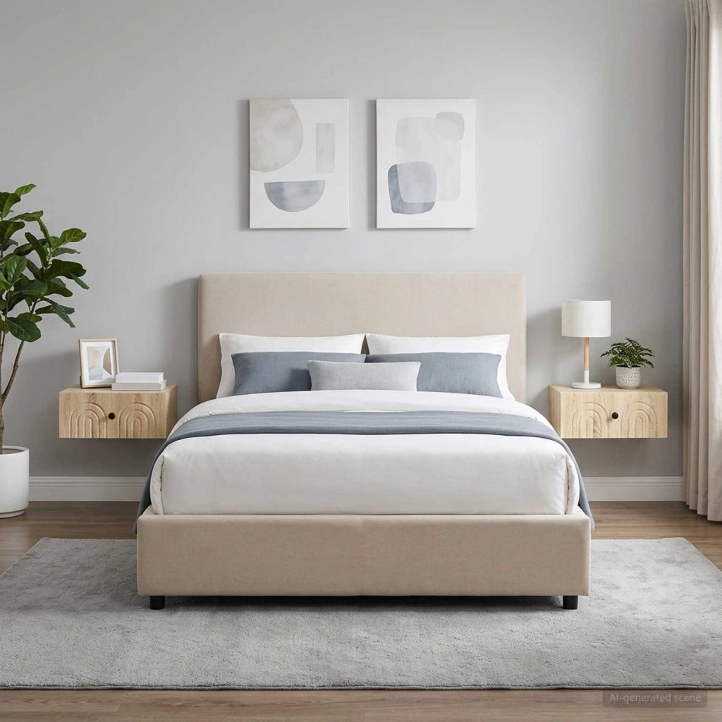 Mobiletto da notte a muro 2 pz Rovere Sonoma 49 x 34,5 x 20 cm 898110