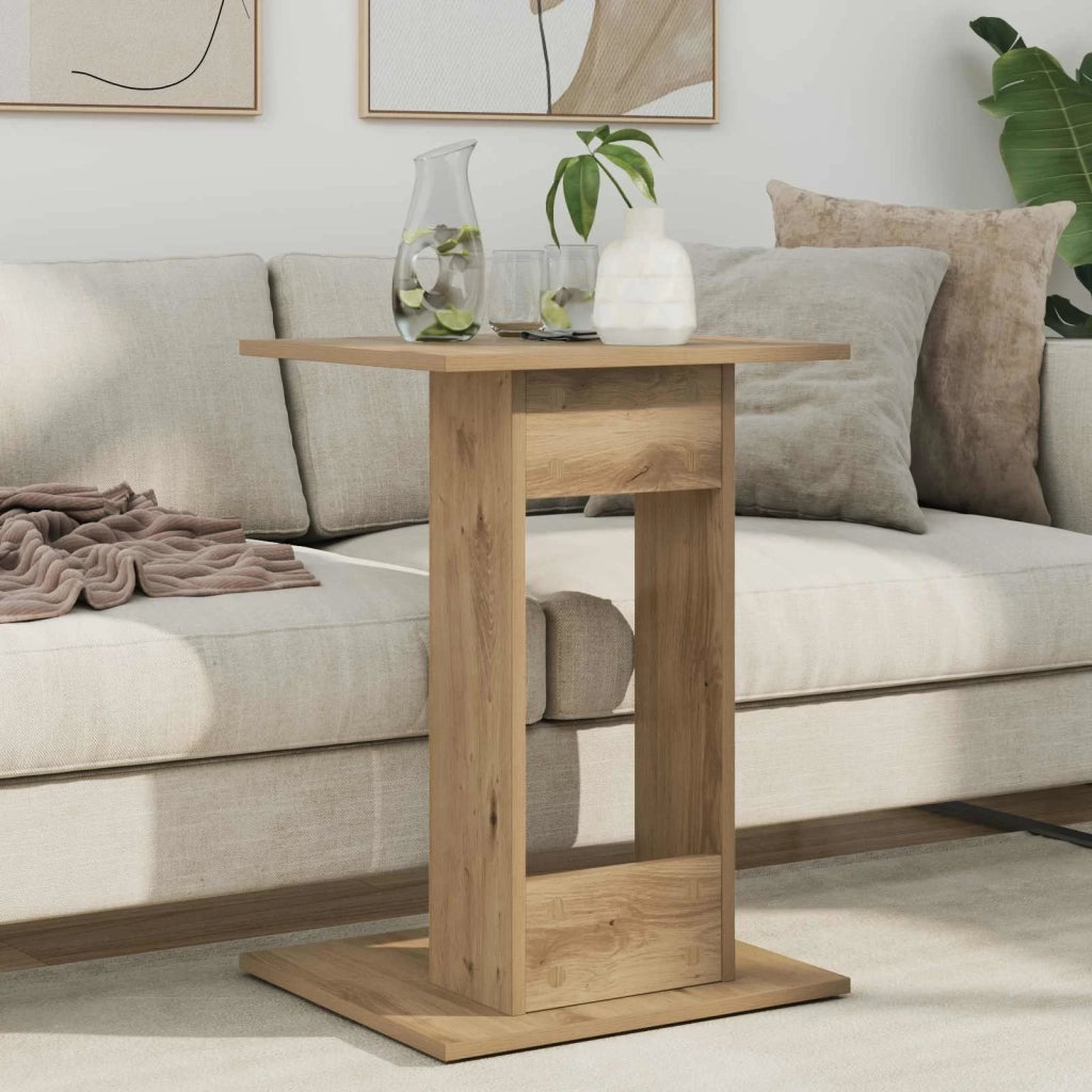 Tavolo laterale Rovere artigianale 45 x 40 x 62,5 cm