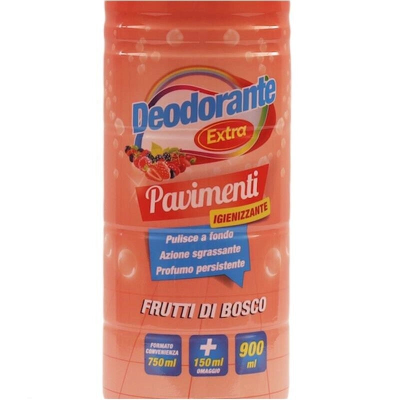 MAURY'S DETERGENTE PAVIMENTI 900 ML FRUTTI DI BOSCO - SET 4PZ