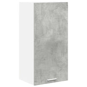 Armadio pensile | Mobile da Cucina Grigio Cemento e Bianco 40 x 31 x 80 cm