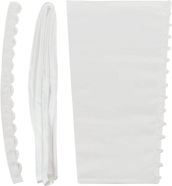 Accessori per Vestiti da Sposa Corsetto a Satin con Cinturino a Lacetto da Riassemblare 3 Pezzi Abito da Sposa per Donne.