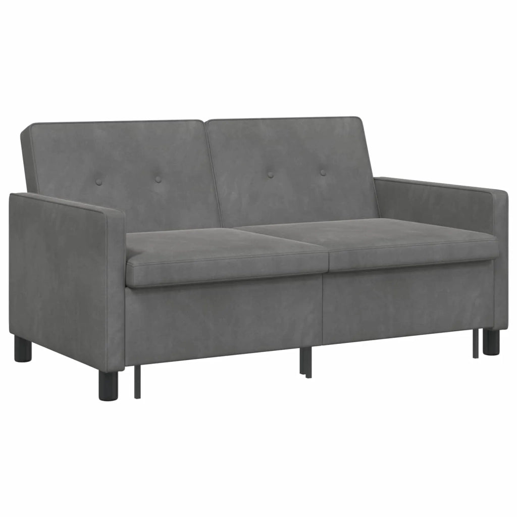 Divano letto | Sof¨¤ letto | Letto singolo Grigio Scuro Tessuto
