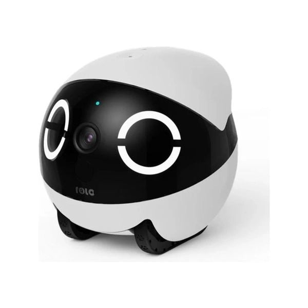 Videosorveglianza animali smart enabot ea0408 rola mini white e black