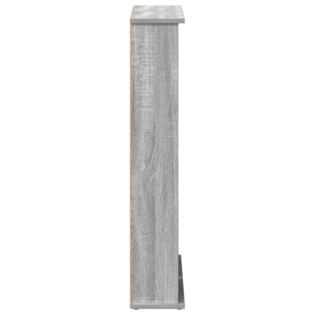 Mobile per CD Sonoma grigio 60 x 17 x 92 cm 8012740
