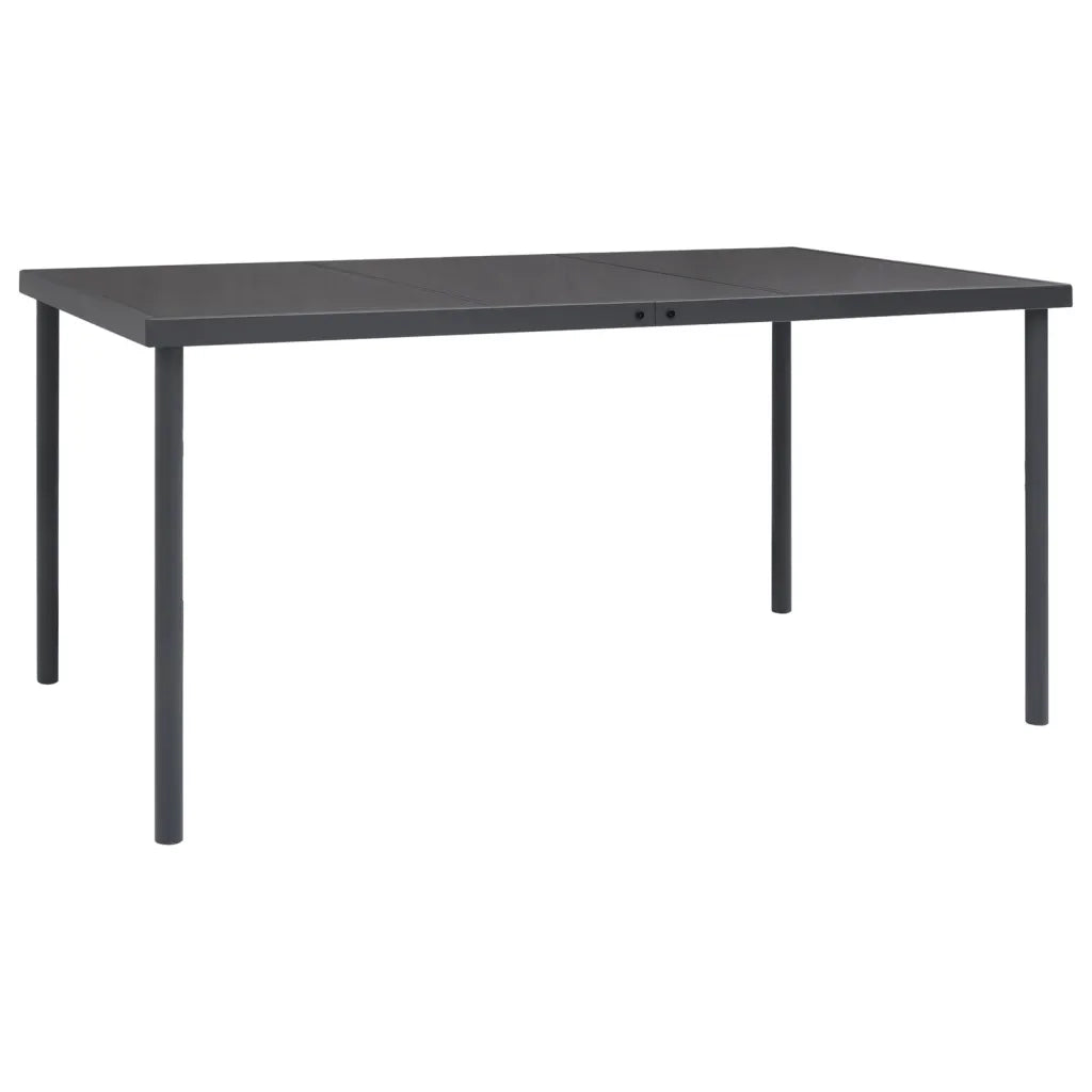 Set da Pranzo da Giardino 5 pz in Acciaio 3073516