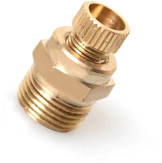 Flessimetro 1/2" - Flessimetro Maschio - Flessimetro per Compressore - Prestazioni Elevate - Resistenza Corrosione - Facile da Installare - Valvola di Sfogo