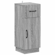 Mobiletto da Bagno HOORN Sonoma grigio 30 x 31 x 77 cm 897271