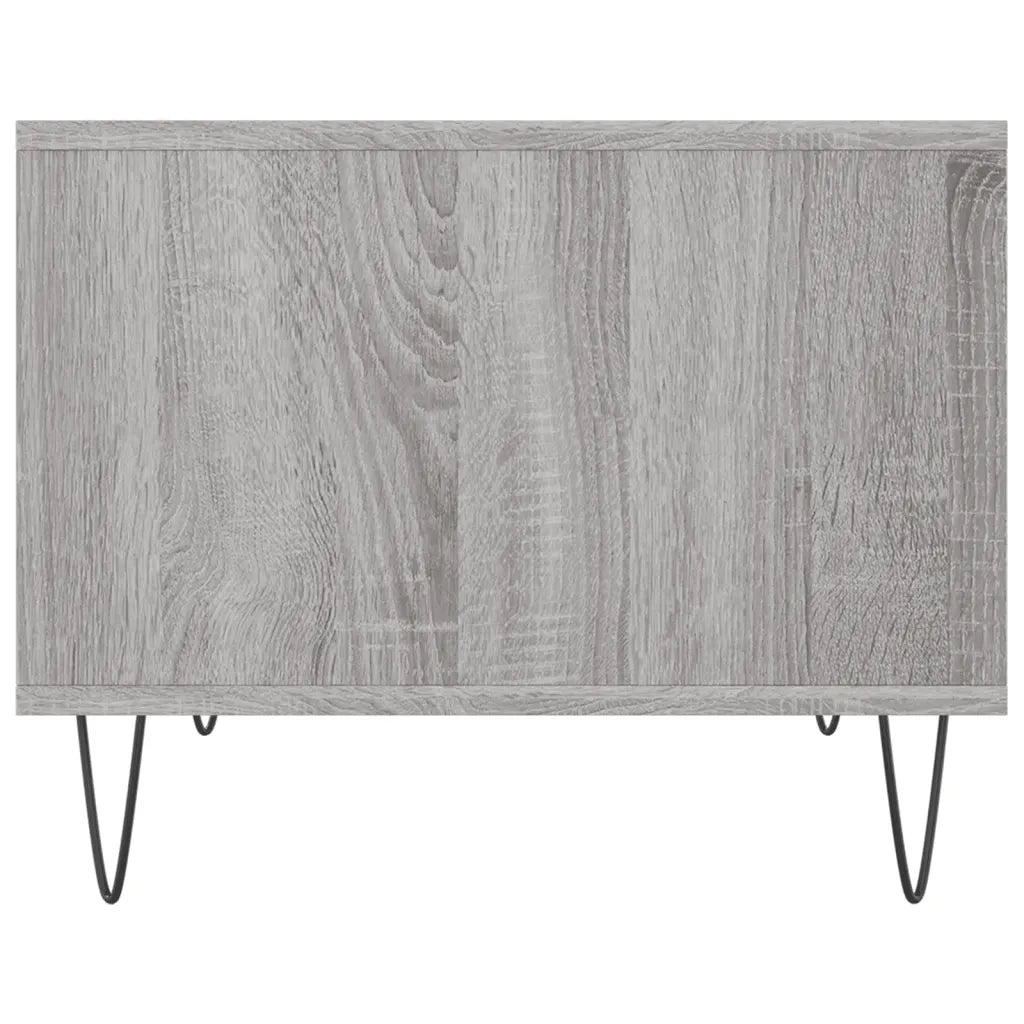Tavolino da Salotto Grigio Sonoma 60x50x40 cm Legno Multistrato 829258