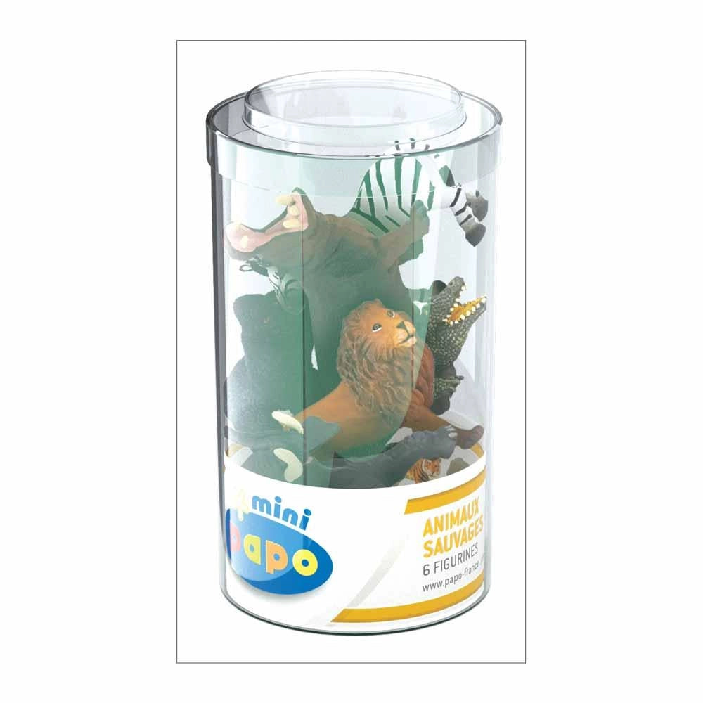 Papo - Mini PLUS Wild Set 1 (Tube, 6 pcs)