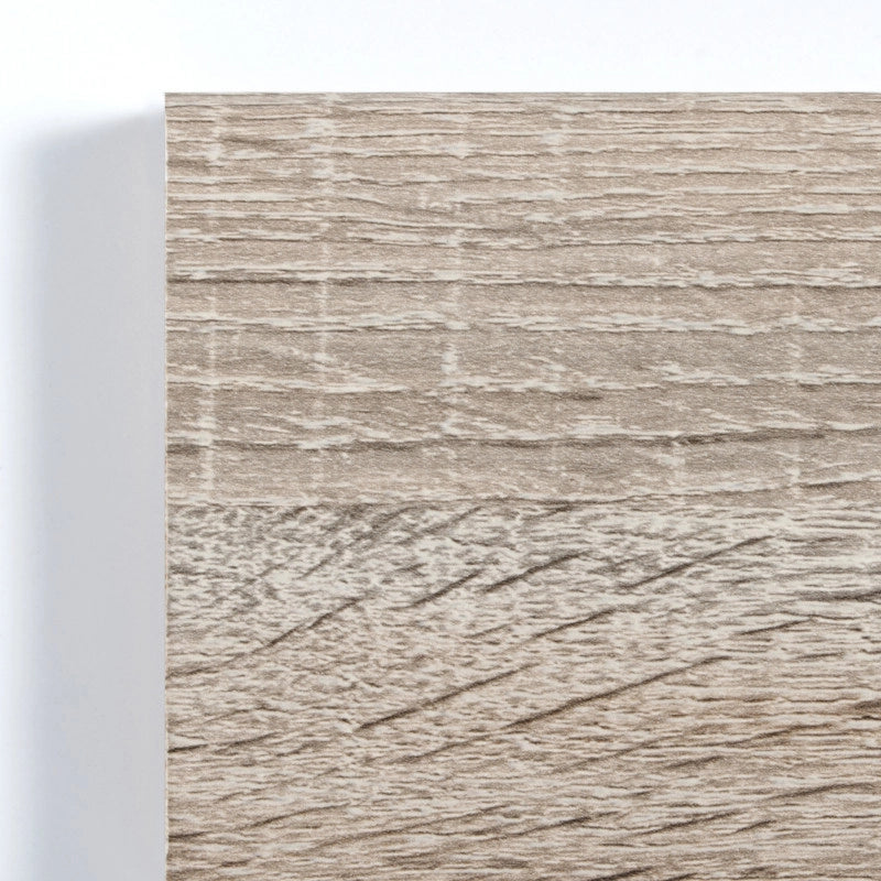 Mensola da Muro, Scaffale Legno, Mensola da Parete, Rovere Sagerau, 96x15,5x1,8 cm - Smart