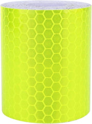 Tape auto riflettente PVC per parete - Alta viscosità - Esterno - Visibile - Banda di avviso - Fluorescenza - Cartello di sicurezza stradale - 300cm