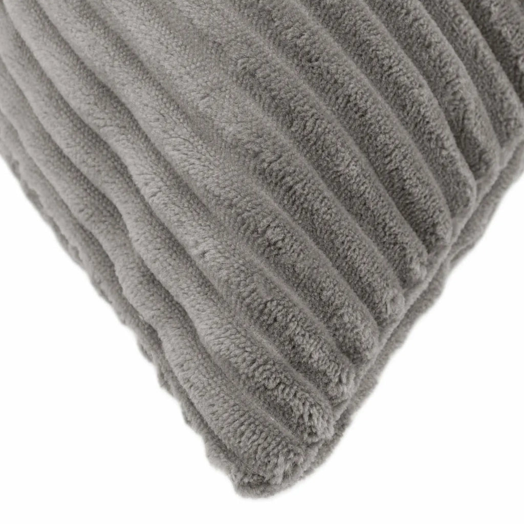 Federa 2 pcs ALMELO Grigio Chiaro 50 x 80 cm corduroy 915205