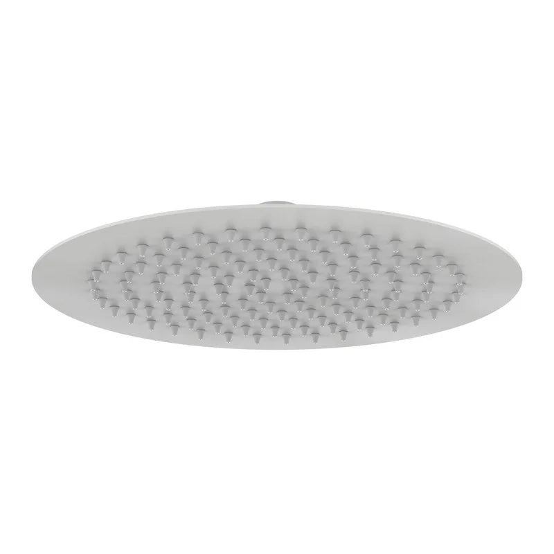 Soffione tondo diametro 25 cm bianco - serie Giove