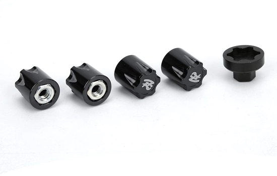 Accessori di Upgrade per Ruote RC - Lega di Alluminio - M4 - 4 Pezzi - Superficie Anodizzata - Robusto/Duraturo - Accessori per Ruote RC