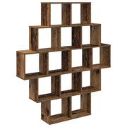 Scaffale da parete Legno antico 120 x 20 x 136 cm 8012162