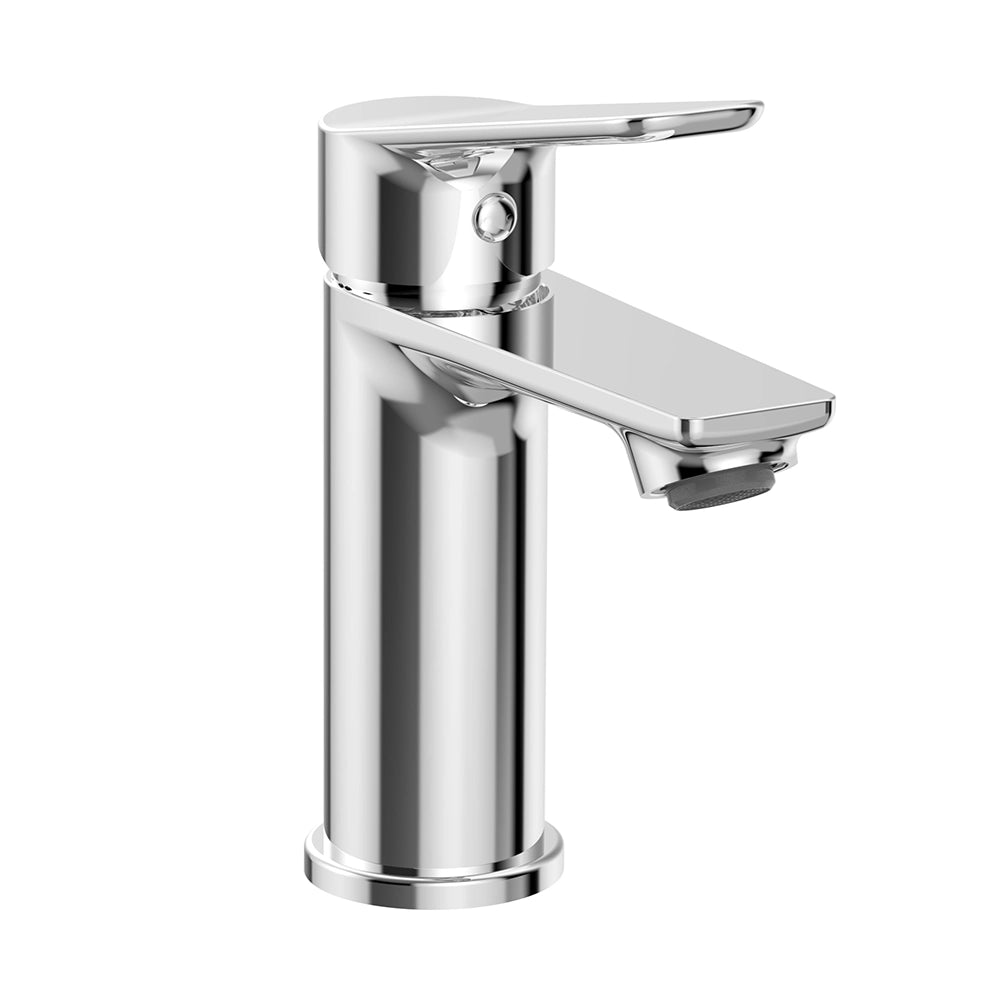 Miscelatore lavabo in ottone cromato con piletta Linea Aurora