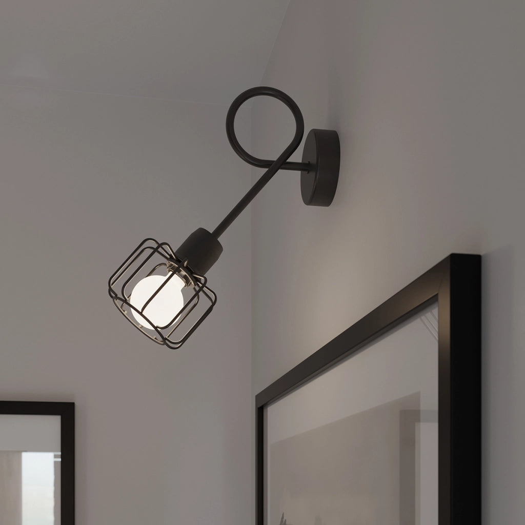 Lampadario BELUCI 3S nero