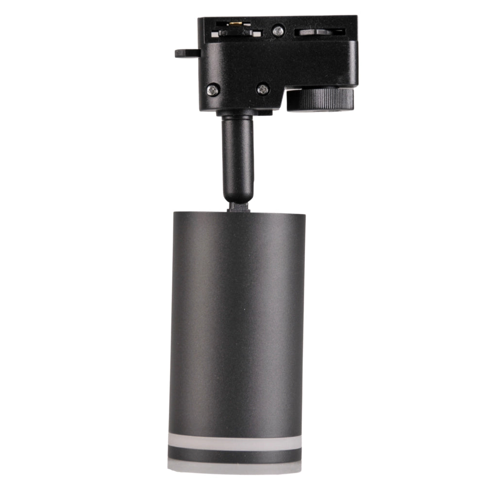 Kit binario nero 1m 3 faretti GU10 orientabili Polux PARIS