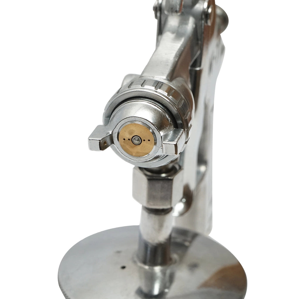 Pistola a spruzzo per verniciatura industriale con aria compressa da 600 ml, ugello da 2,5 mm, portata 400 ml/min, pressione max 5 bar