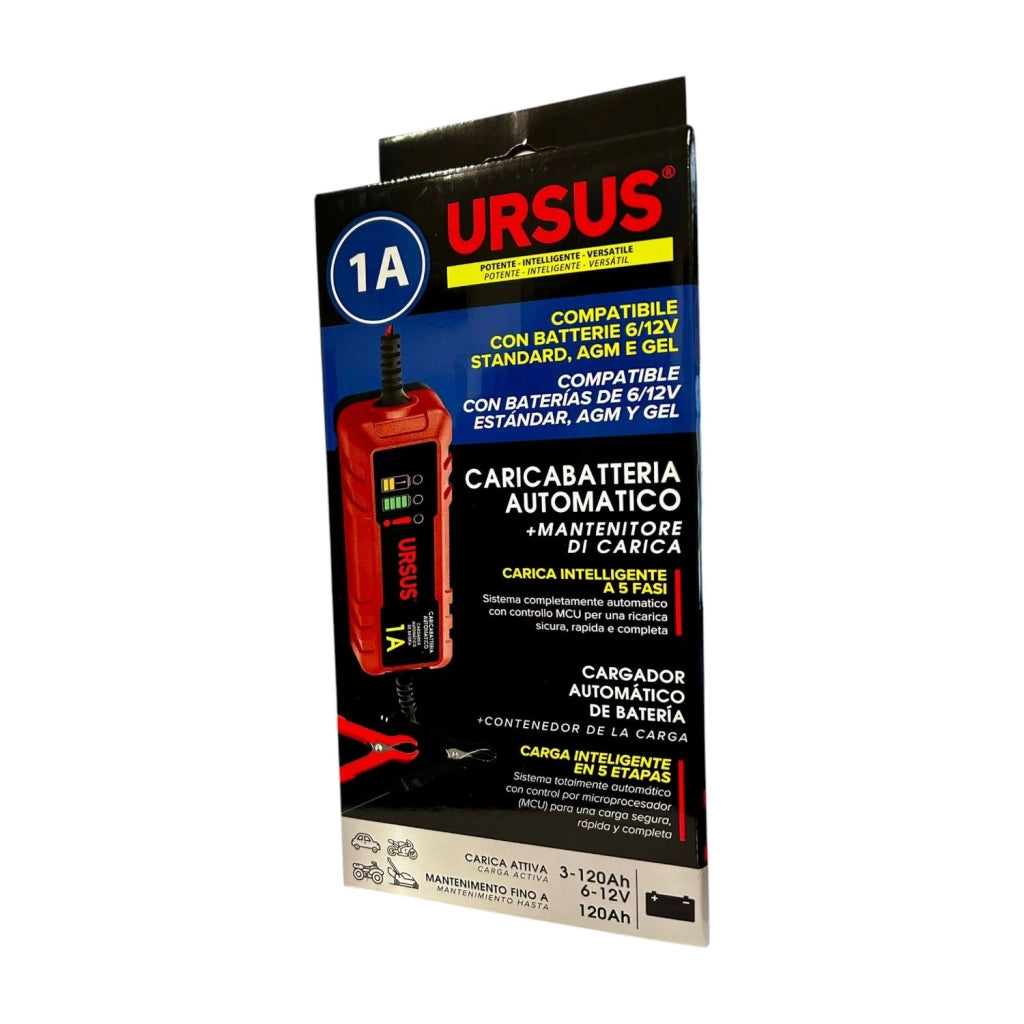CARICATORE AUTOMATICO CON MANTENITORE DI CARICA 1A