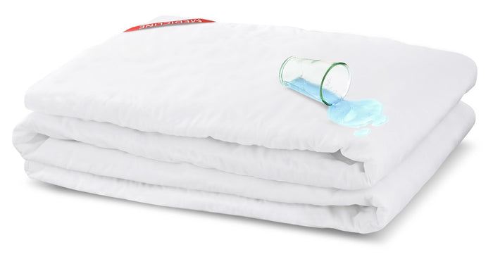 Coprimaterasso impermeabile AIO FACTORY 160x200cm bianco