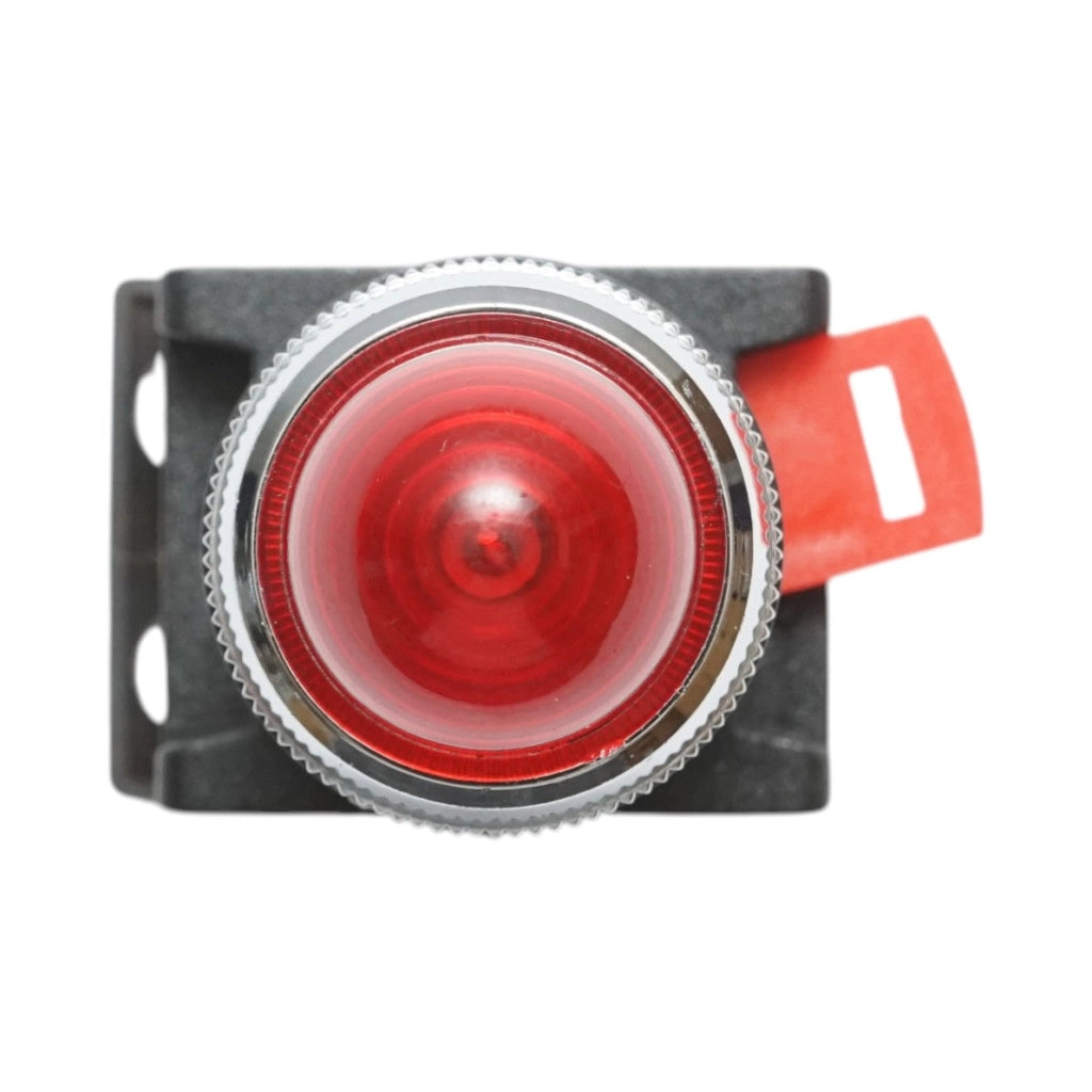 Lampada di segnalazione a LED rossa 220V AC 22mm Breckner Germany