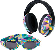 Set di Occhiali da Sole e Occhiali da Bambina Rosa Kaleidoscoop S