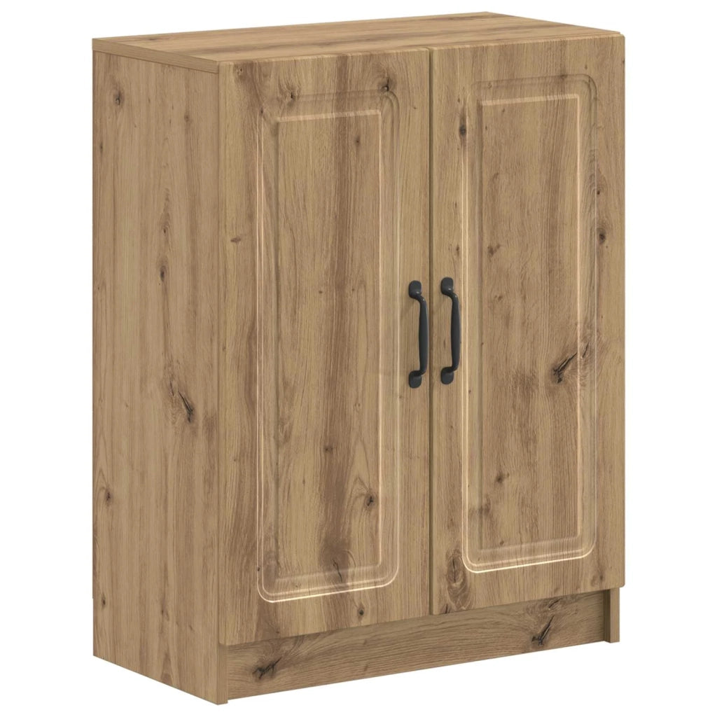 Mobiletto da Bagno UTRECHT Rovere Artigianale 59,5 x 31 x 77 cm 897724