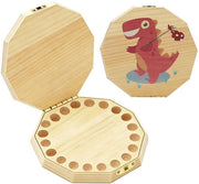 Cassetto per Denti - Box per Conservazione Denti - Scatola per Bambini - Denti Sorriso Regalo - Spazio Separato - Dimensioni 24 x 13 x 12 cm - Cassetto per Conservazione Denti
