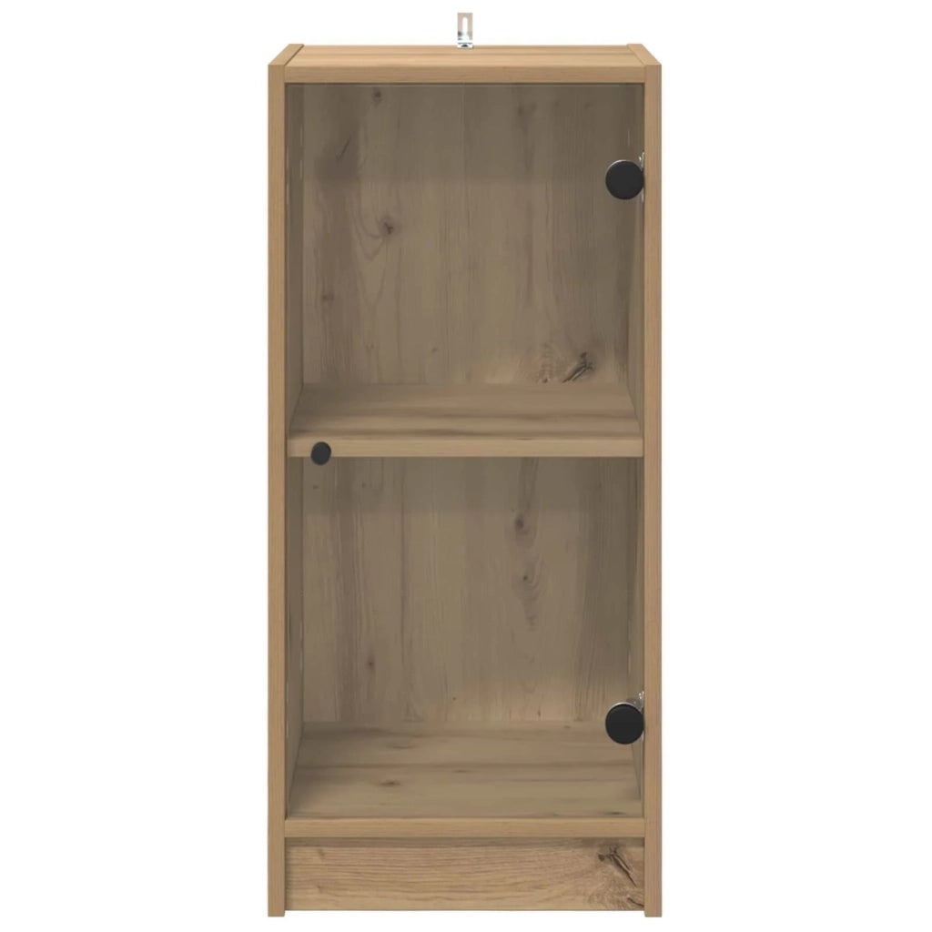 Credenza rovere artigianale 35 x 37 x 76 cm Legno multistrato