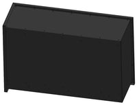 Camino a Bioetanolo da Incasso 84x54 cm Inside L800 V1 Angolo a Sinistra Nero con Vetro