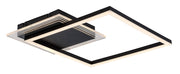 Plafoniera LED quadrata nera 24W 3000K Rabalux Ottavia