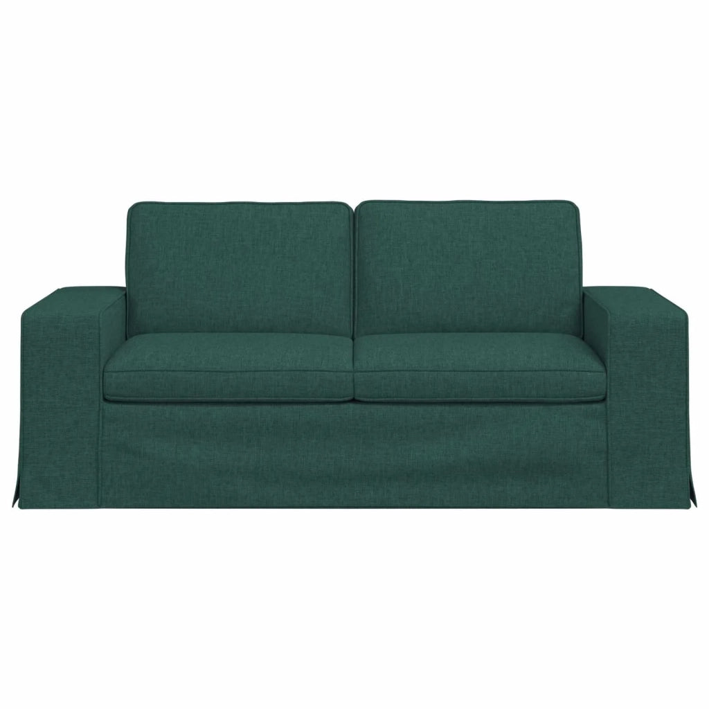 Divano Verde Scuro 182 x 80 x 82 cm Tessuto