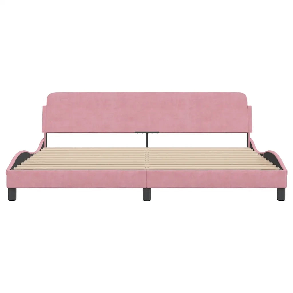 Giroletto Dover Rosa 200x200 cm in Velluto 373257