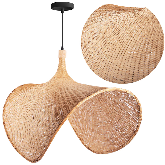 Lampada Da Soffitto Bamboo APP1641-1CP 50cm