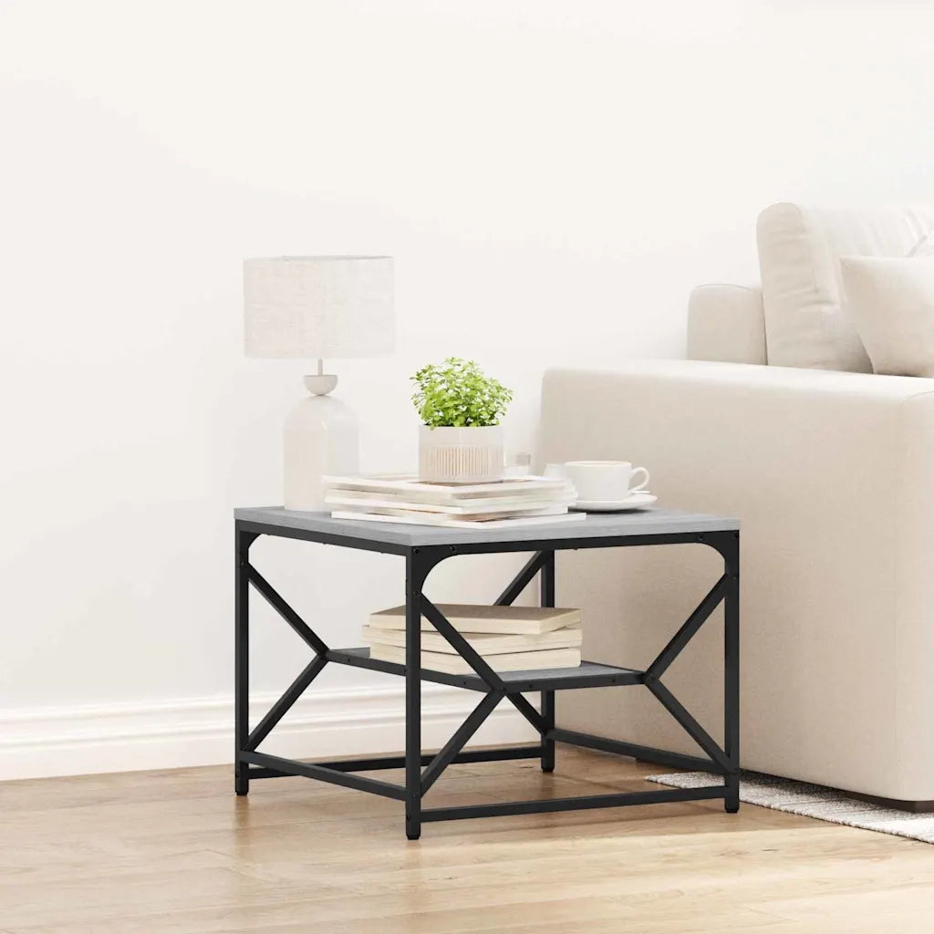 Tavolino da salotto Grigio Sonoma 51 x 50 x 40 cm 868228