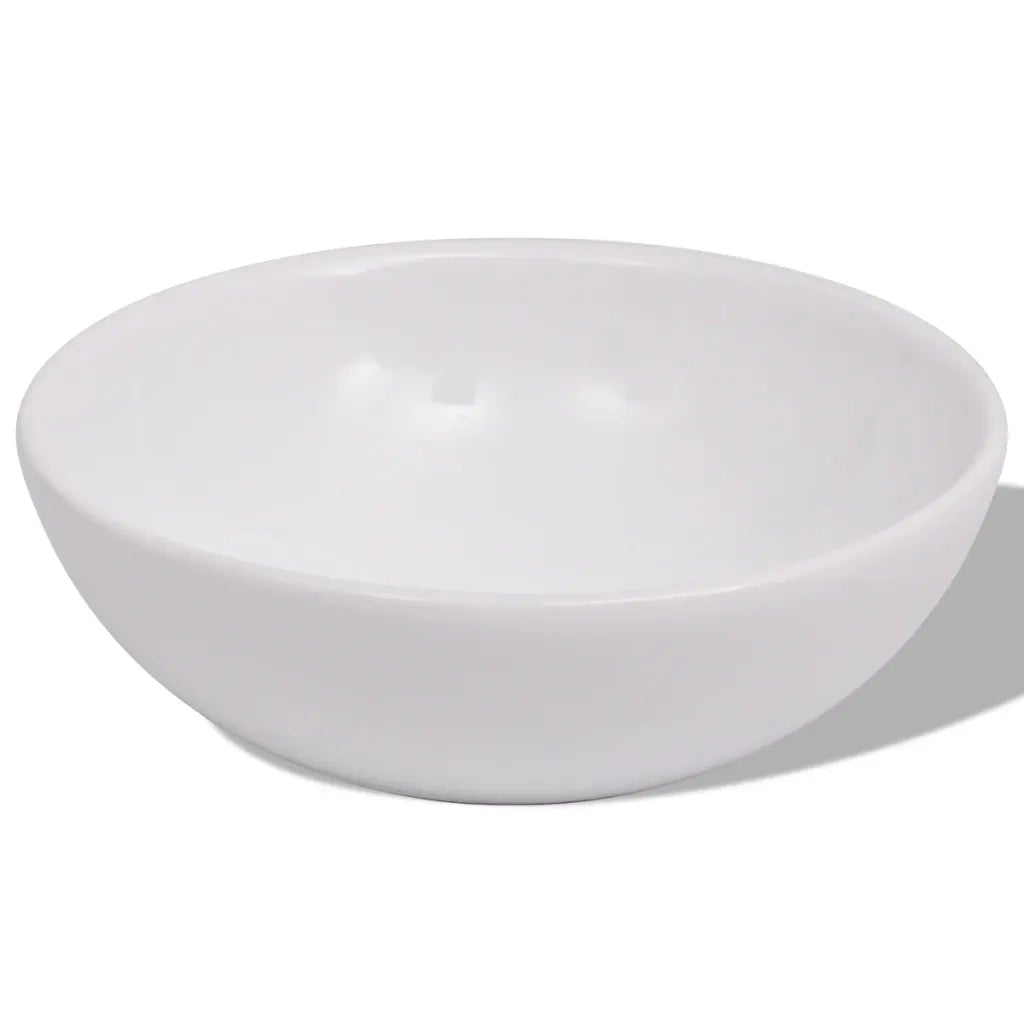 Set Mobili da Bagno 4 pz con Lavabo e Rubinetto-Armadietto da bagno Beige