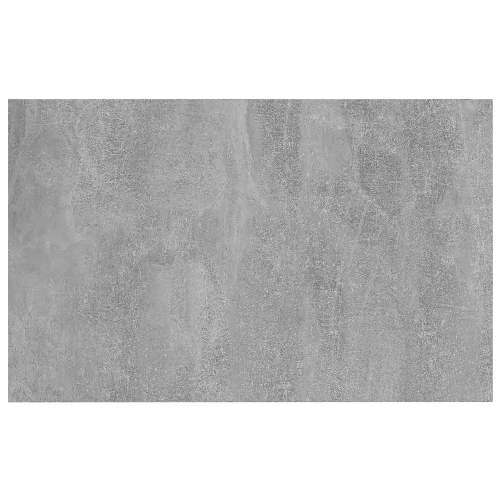 Ripiani per Libreria 4 pz Grigio Cemento 80x50x1,5cm Truciolato cod mxl 59714