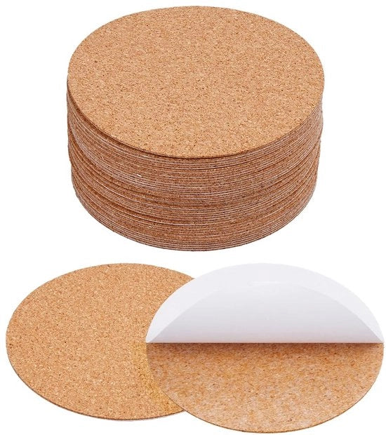 Set di gomme adesive a forma di cilindro - adesivi a forma di cilindro - set di 50 - 10 cm - gomme adesive di alta qualità